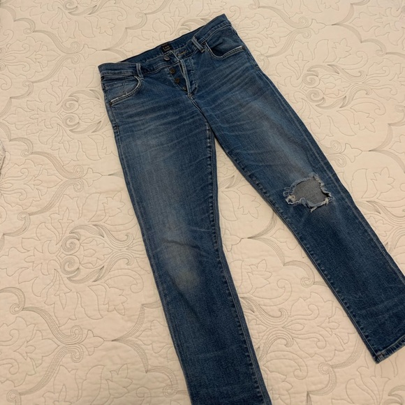 Citizens of Humanity Elsa Mid-Rise Slim Fit Crop - Picture 2 of 6